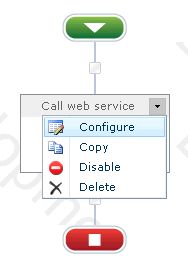 configure web service